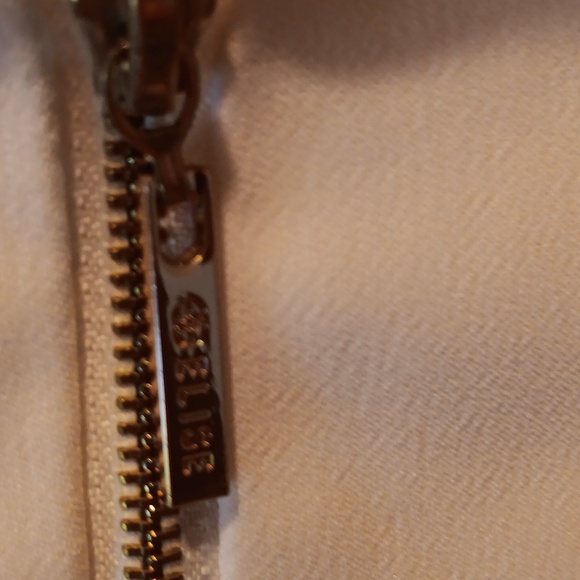 Elise powder blue Chanel like bomber - Picture 6 of 9